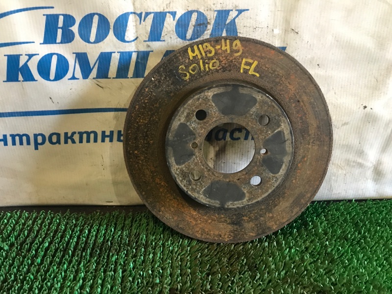 Диск тормозной Suzuki Solio MA15S K12B перед