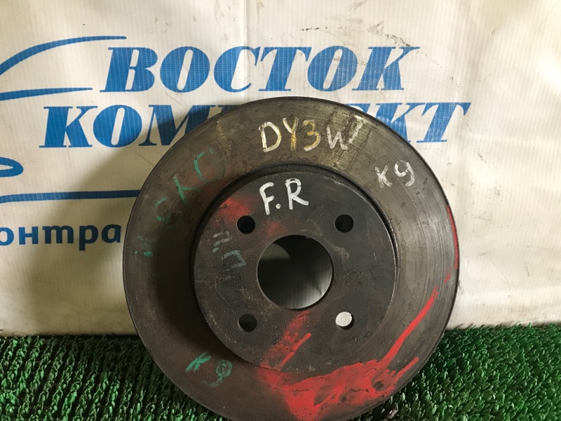 Диск тормозной Mazda Demio DY3W ZJ-VE перед