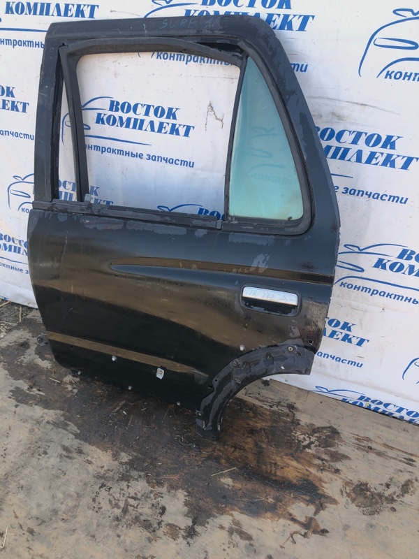 Дверь боковая Toyota Hilux Surf VZN185 зад лев