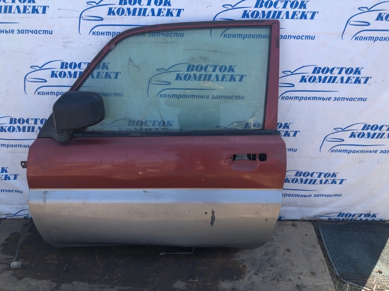 Дверь боковая Mitsubishi Pajero iO H76W перед лев