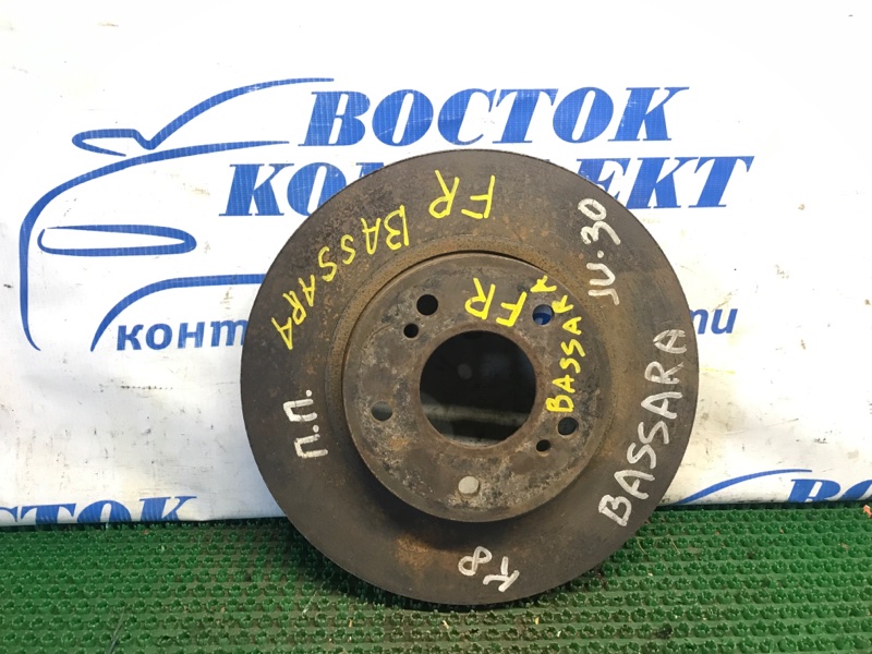 Диск тормозной Nissan Bassara JU30 KA24DE перед