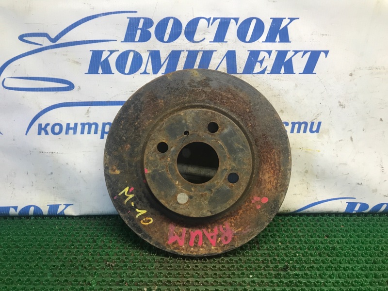Диск тормозной Toyota Raum NCZ20 1NZ-FE перед
