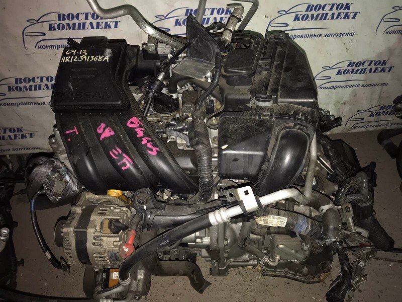 Двигатель Nissan March K13 HR12DE