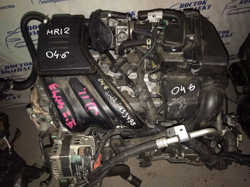 Двигатель Nissan Note E12 HR12DE