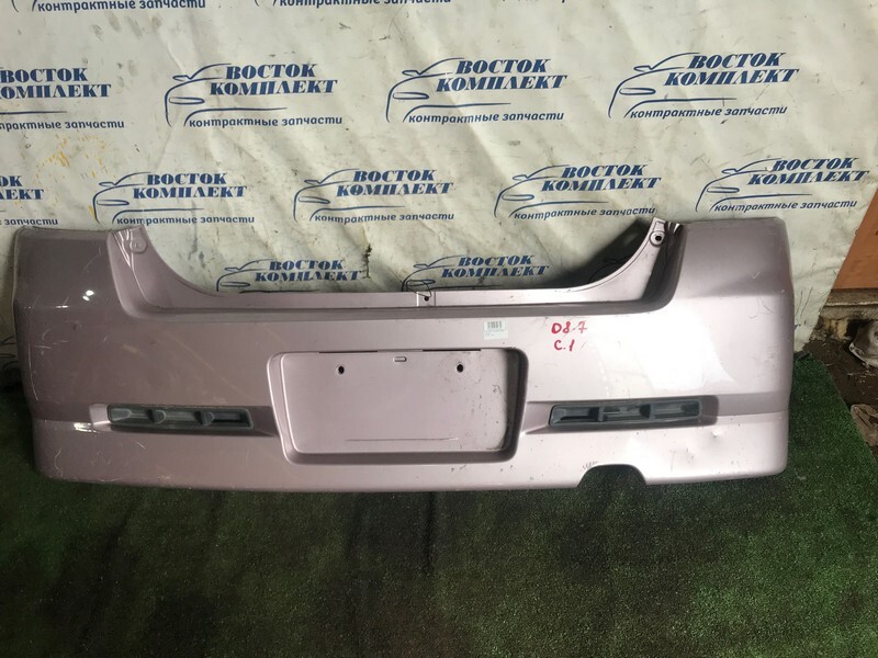 Бампер Nissan Moco MG21S K6A зад