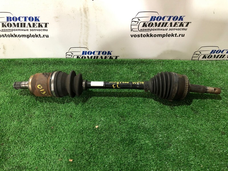 Привод Nissan Wingroad 2005 WFY11 QG15DE перед лев