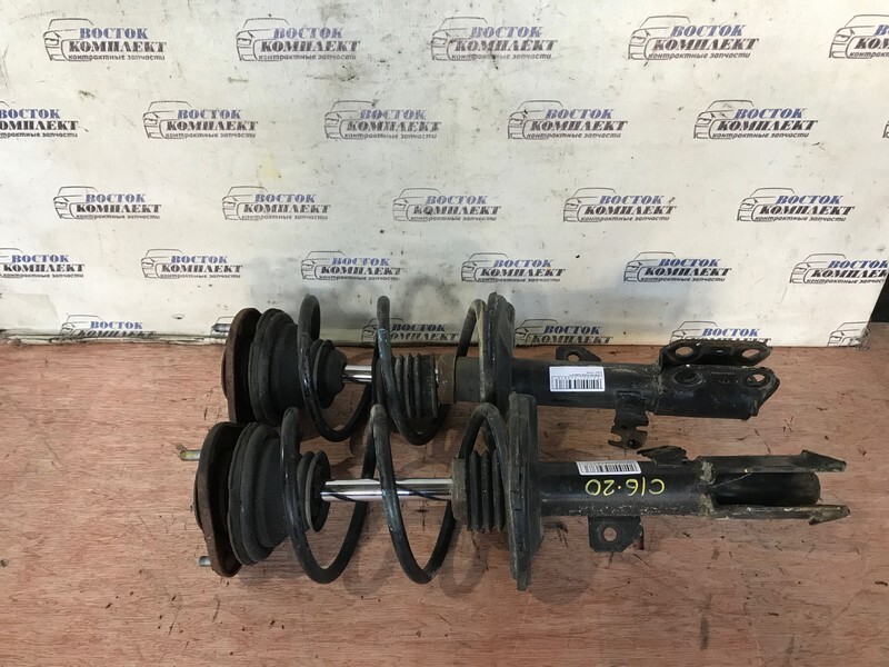 Стойка подвески Toyota Isis 2005 ZNM10G 1ZZ-FE перед лев