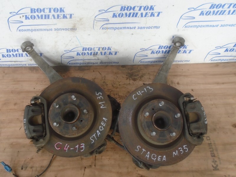 Ступица Nissan Stagea M35 VQ25DE перед лев