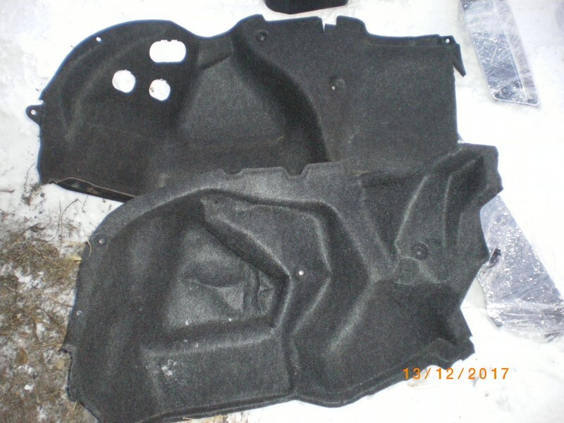 Обшивка багажника Toyota Belta SCP92 2SZ-FE лев