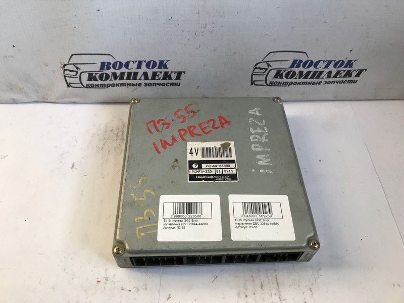 Блок управления ДВС Subaru Impreza GG2 EJ15