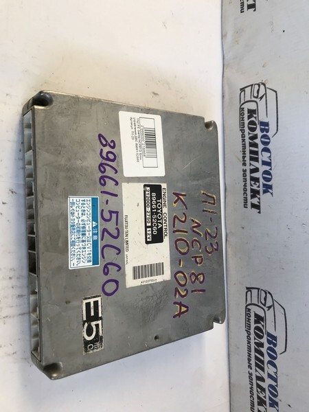 Блок управления ДВС Toyota Sienta NCP81G 1NZ-FE