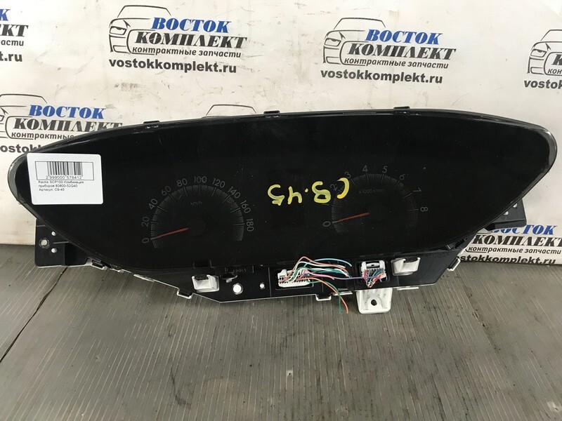 Комбинация приборов Toyota Ractis 2008 NCP100 1NZ-FE