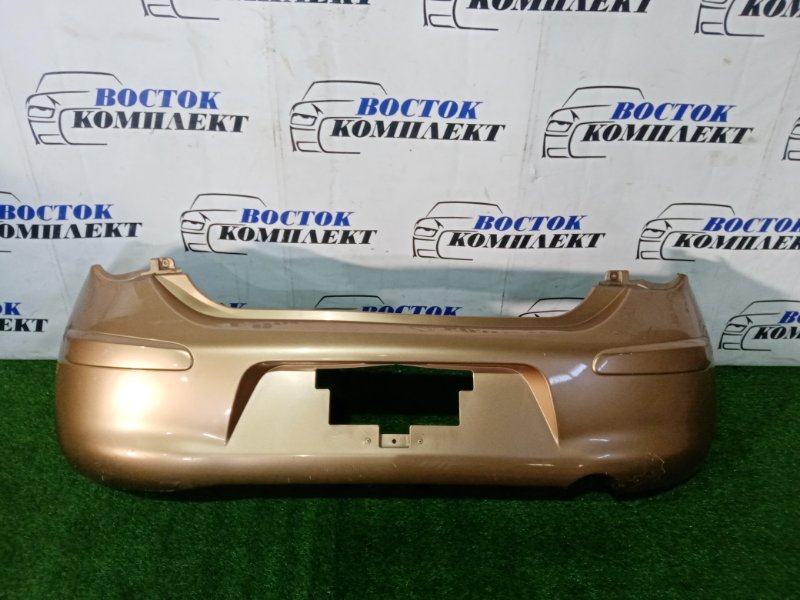 Бампер Nissan March 2010 K13 HR12DE зад