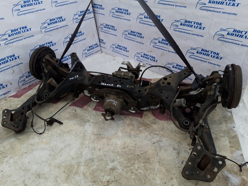 Кронштейн крепления Subaru Legacy BP5 EJ20 зад лев