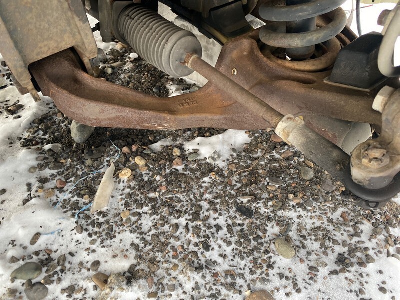 Рычаг подвески Mitsubishi Canter 2000 FE62EE 4M51 перед лев