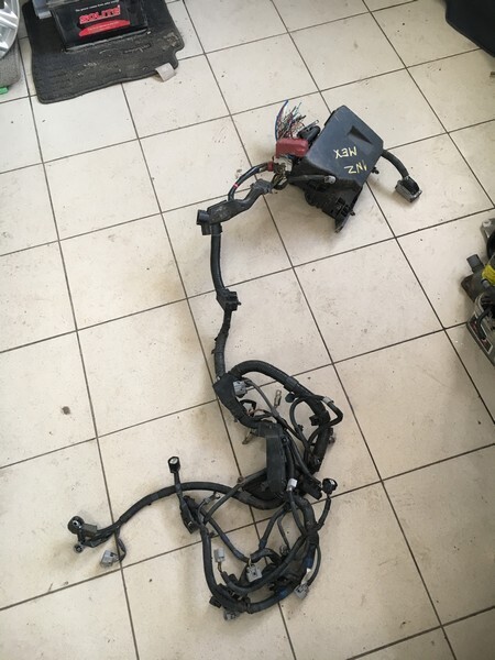 Проводка двигателя Toyota Corolla Fielder NZE141