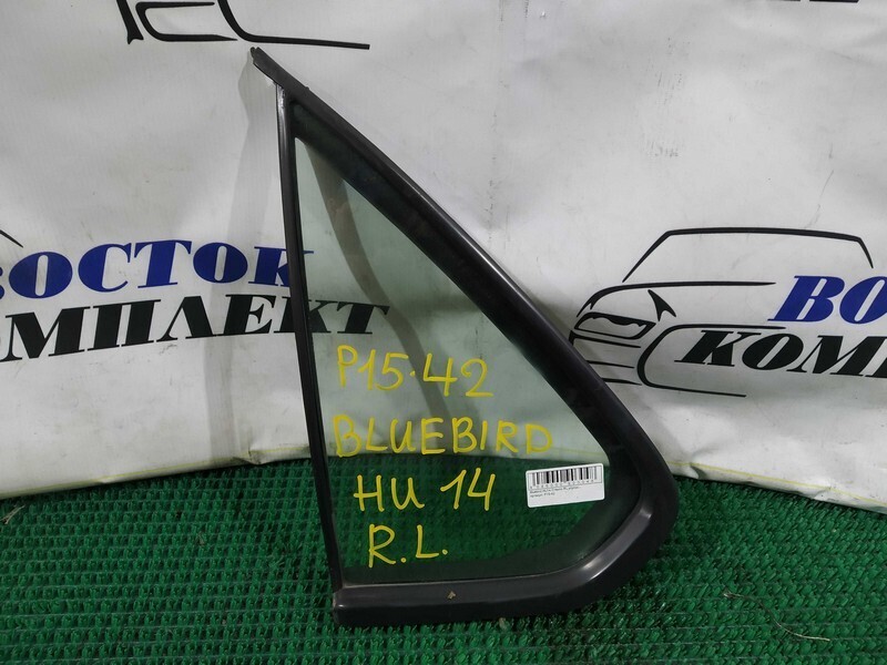 Стекло Nissan Bluebird HU14 SR20DE зад лев