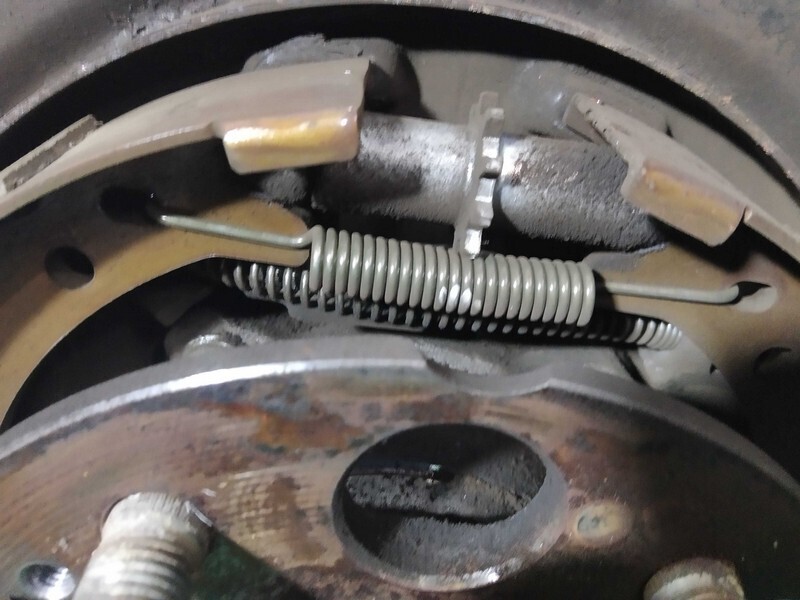 Механизм ручника Honda Odyssey 2007 RB1 K24A прав