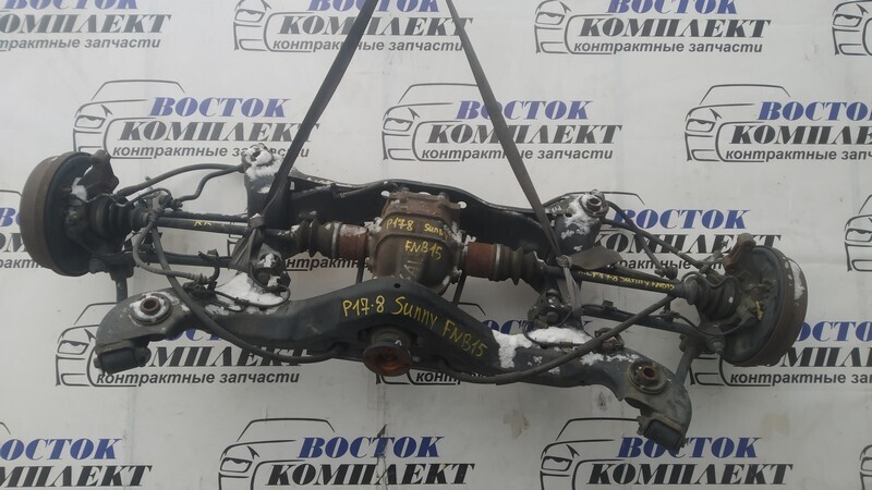 Привод Nissan Sunny FNB15 QG15DE зад прав