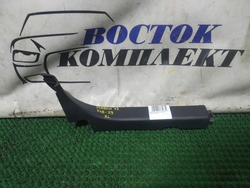 Накладка порога Nissan March AK12 CR12DE зад лев