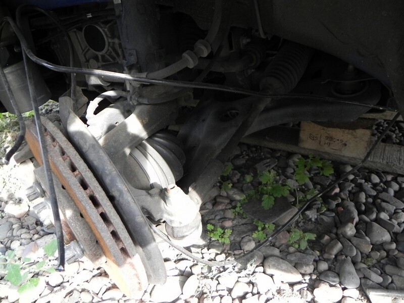 Привод Volkswagen Polo 6R1 CGGB перед лев