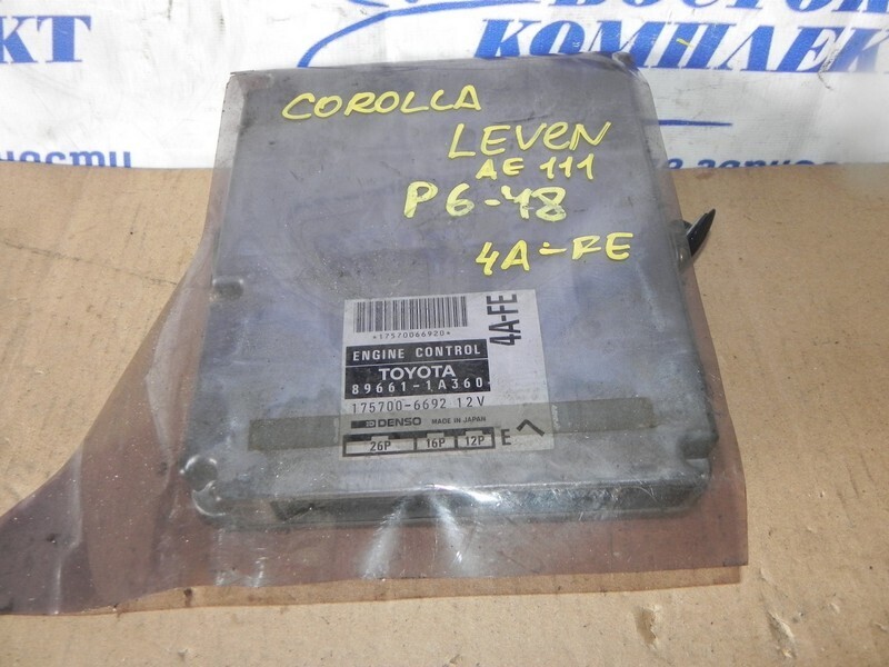 Блок управления ДВС Toyota Corolla Levin AE111 4A-FE