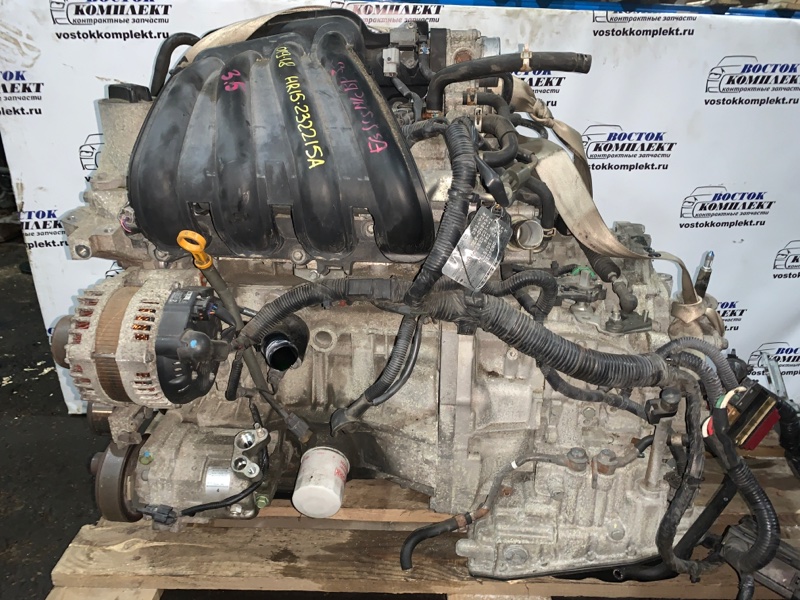 Двигатель Nissan Wingroad Y12 HR15DE