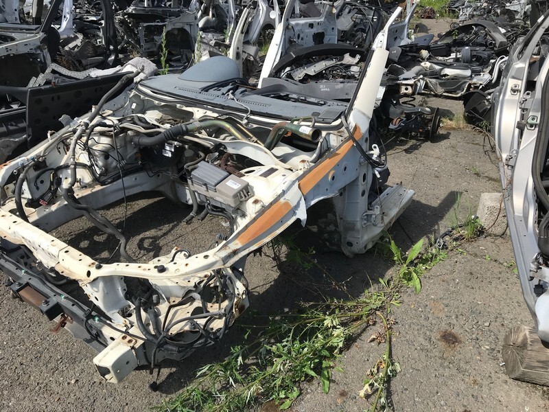 Лонжерон Honda Accord Wagon 2002 CM2 K24A лев