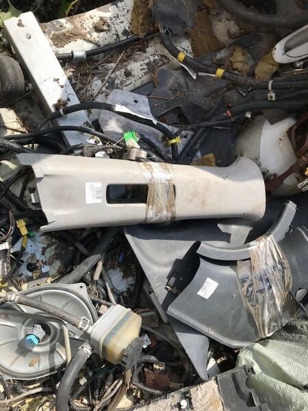 Обшивка стойки кузова Honda Civic 2001 EU1 D15B лев