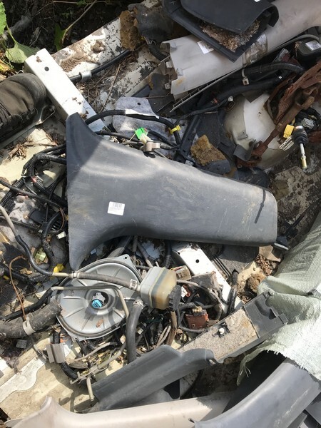 Обшивка стойки кузова Honda Civic 2001 EU1 D15B прав