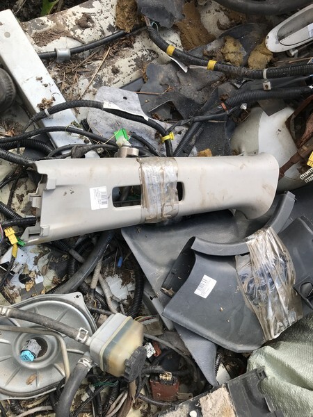 Обшивка стойки кузова Honda Civic 2001 EU1 D15B прав