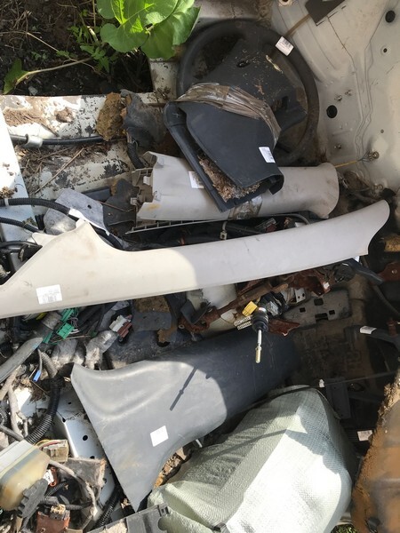 Обшивка стойки лобового стекла Honda Civic 2001 EU1 D15B перед лев