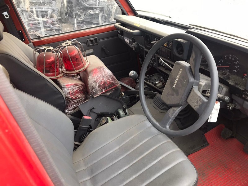 Накладка порога Toyota Land Cruiser HZJ75 1HZ перед лев