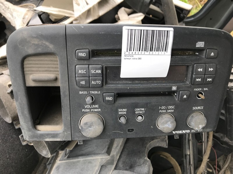 Магнитола Volvo S80 2006 S80 B4204T11