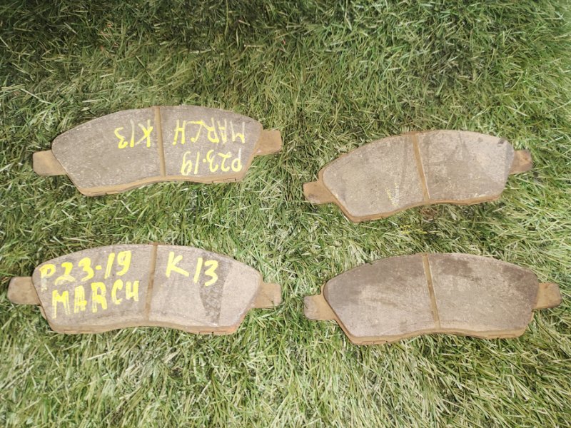 Колодки тормозные Nissan March 2010 K13 HR12DE перед