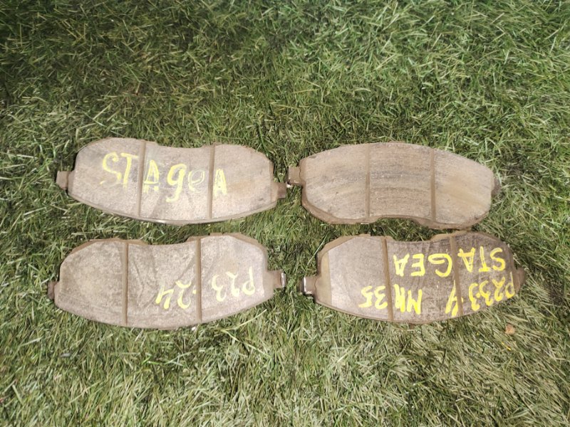 Колодки тормозные Nissan Stagea 2005 NM35 VQ25DD перед