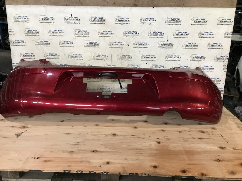 Бампер Nissan March 2011 K13 HR12DE зад