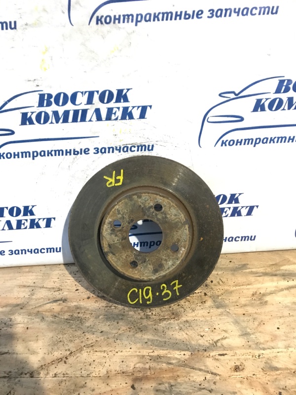 Диск тормозной Mazda Verisa DC5W ZY-VE перед прав