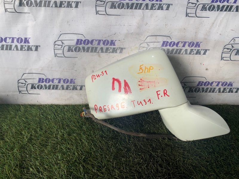 Зеркало боковое Nissan Presage TU31 QR25DE прав