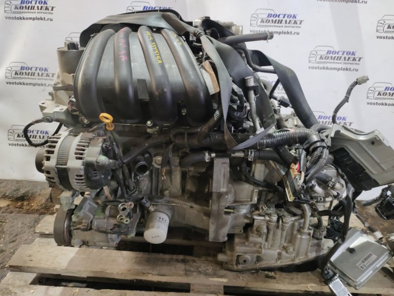 Двигатель Nissan Note E11 HR15DE