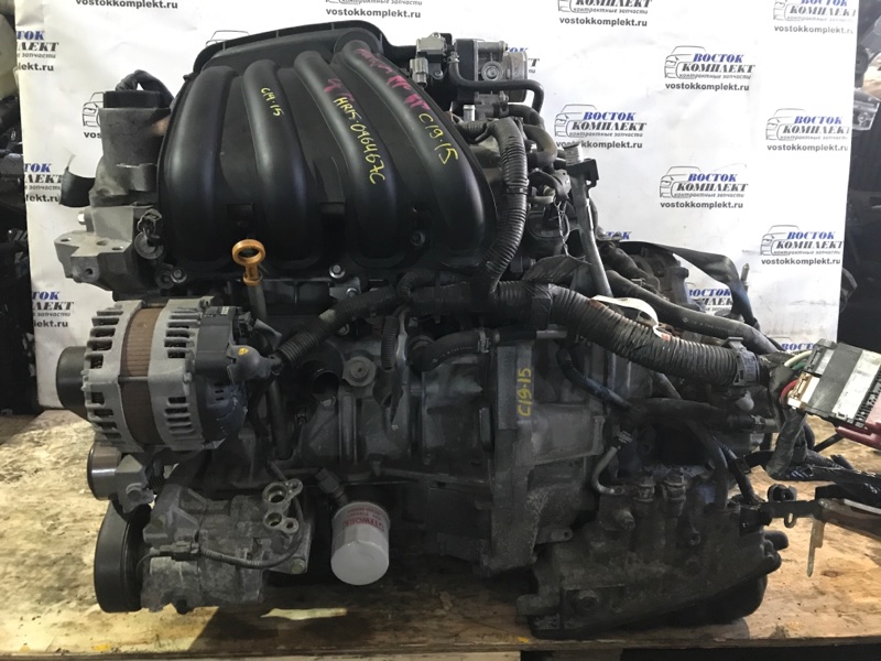 Двигатель Nissan Note 2010 E11 HR15DE