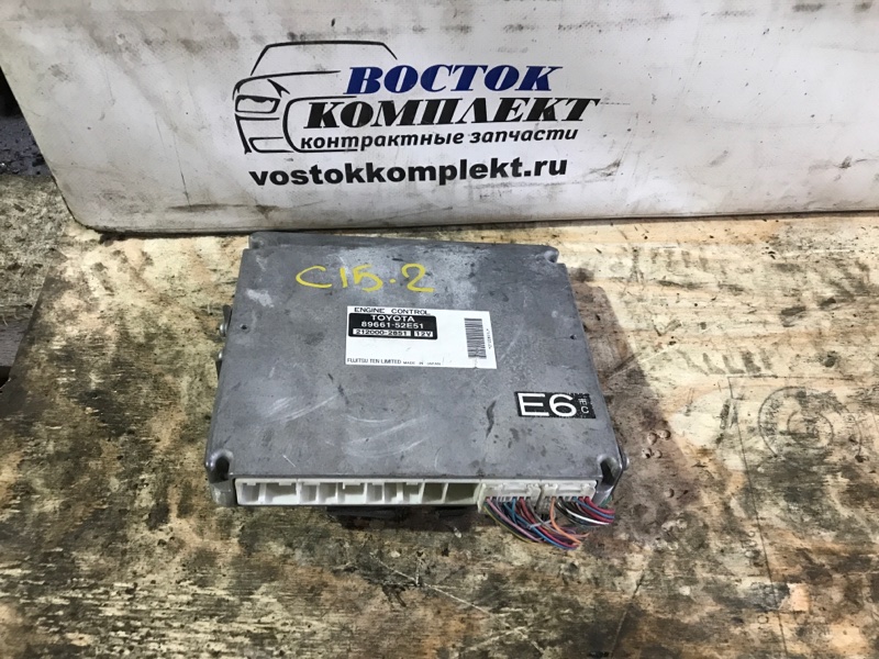 Блок управления ДВС Toyota Sienta 2009 NCP81G 1NZ-FE