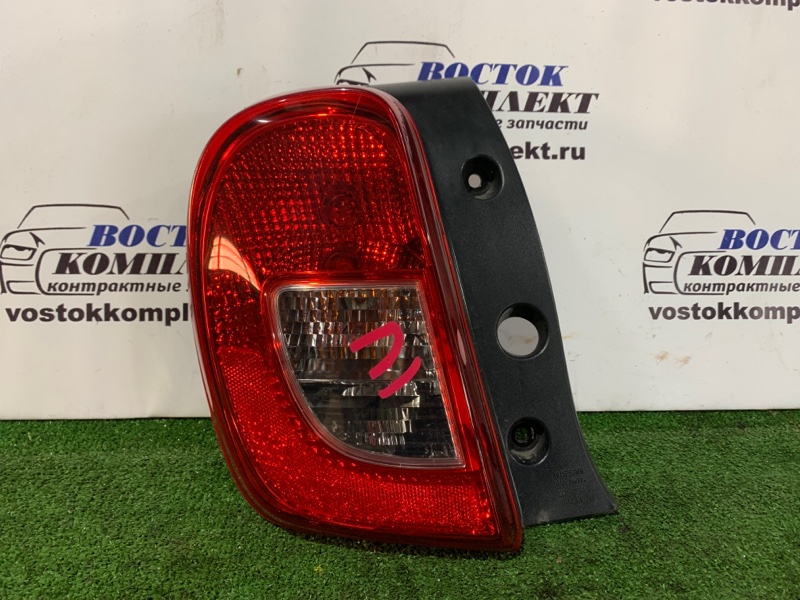 Фонарь стоп-сигнала Nissan March 2018 K13 HR12DE лев