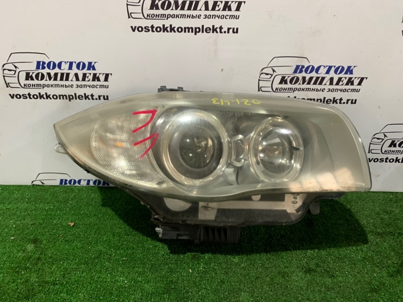 Фара BMW 120i 2006 E87 N45B16A перед прав
