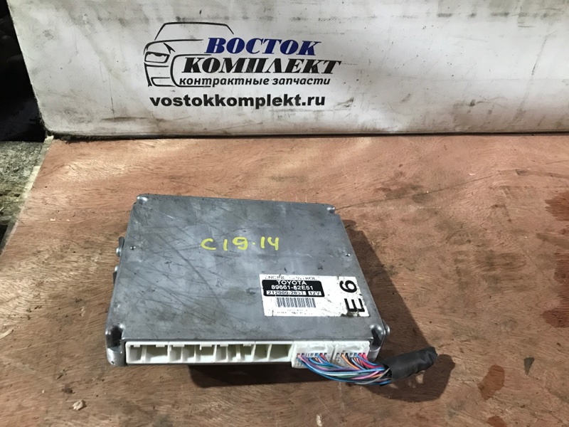 Блок управления ДВС Toyota Sienta 2010 NCP81G 1NZ-FE