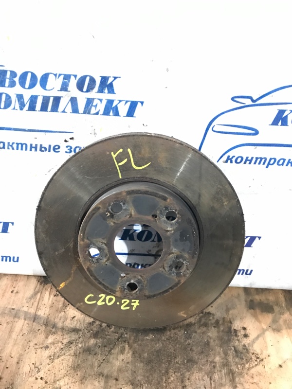 Диск тормозной Toyota Voxy 2006 AZR60G 1AZ-FSE перед лев