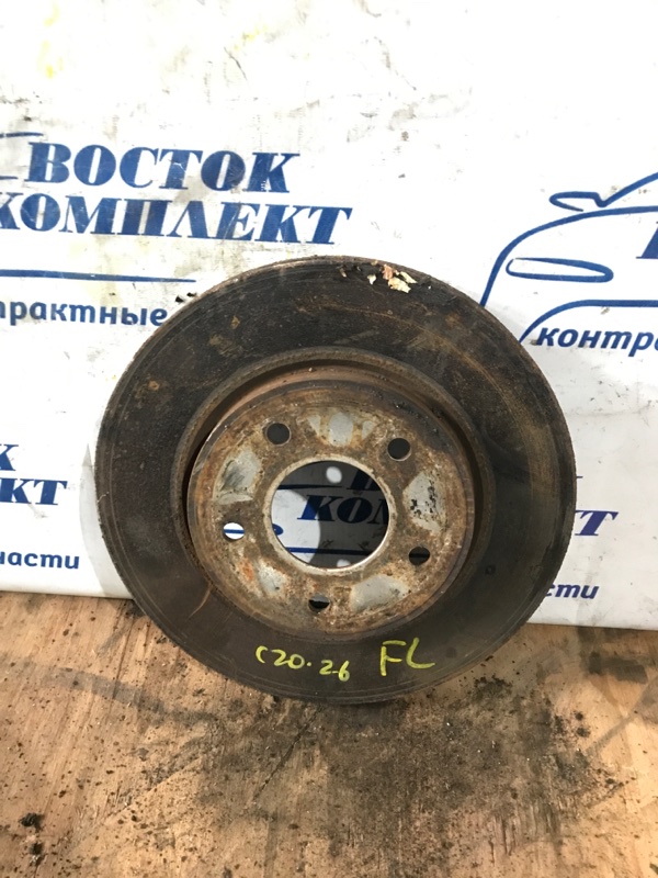 Диск тормозной Nissan Serena 2012 C26 MR20DD перед лев