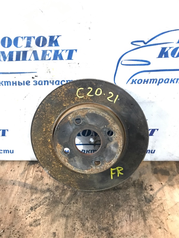 Диск тормозной Mazda Verisa 2006 DC5W ZY-VE перед прав