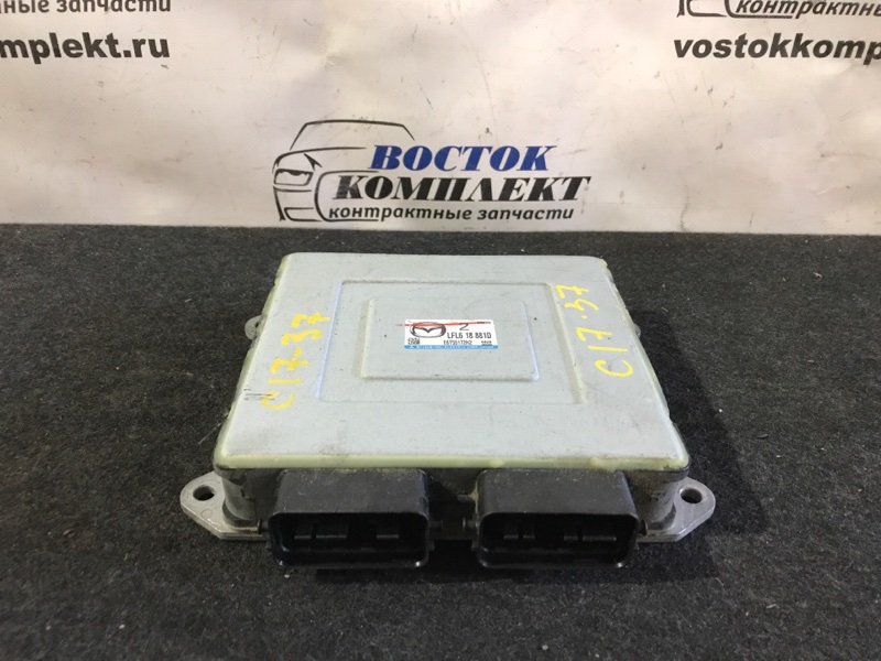 Блок управления ДВС Mazda Premacy 2006 CREW LF-DE