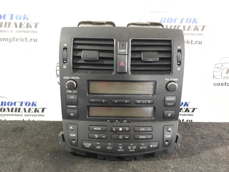 Блок управления климат-контролем Toyota Crown GRS202 3GR-FSE